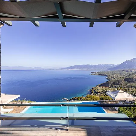 Splendid Messinia | Private Pool Mansion Sea View | Private Pool & Sea Views Villa Kalamata