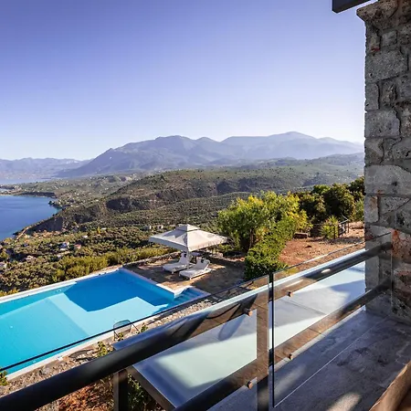 Villa Splendid Messinia | Private Pool Mansion Sea View | Private Pool & Sea Views *